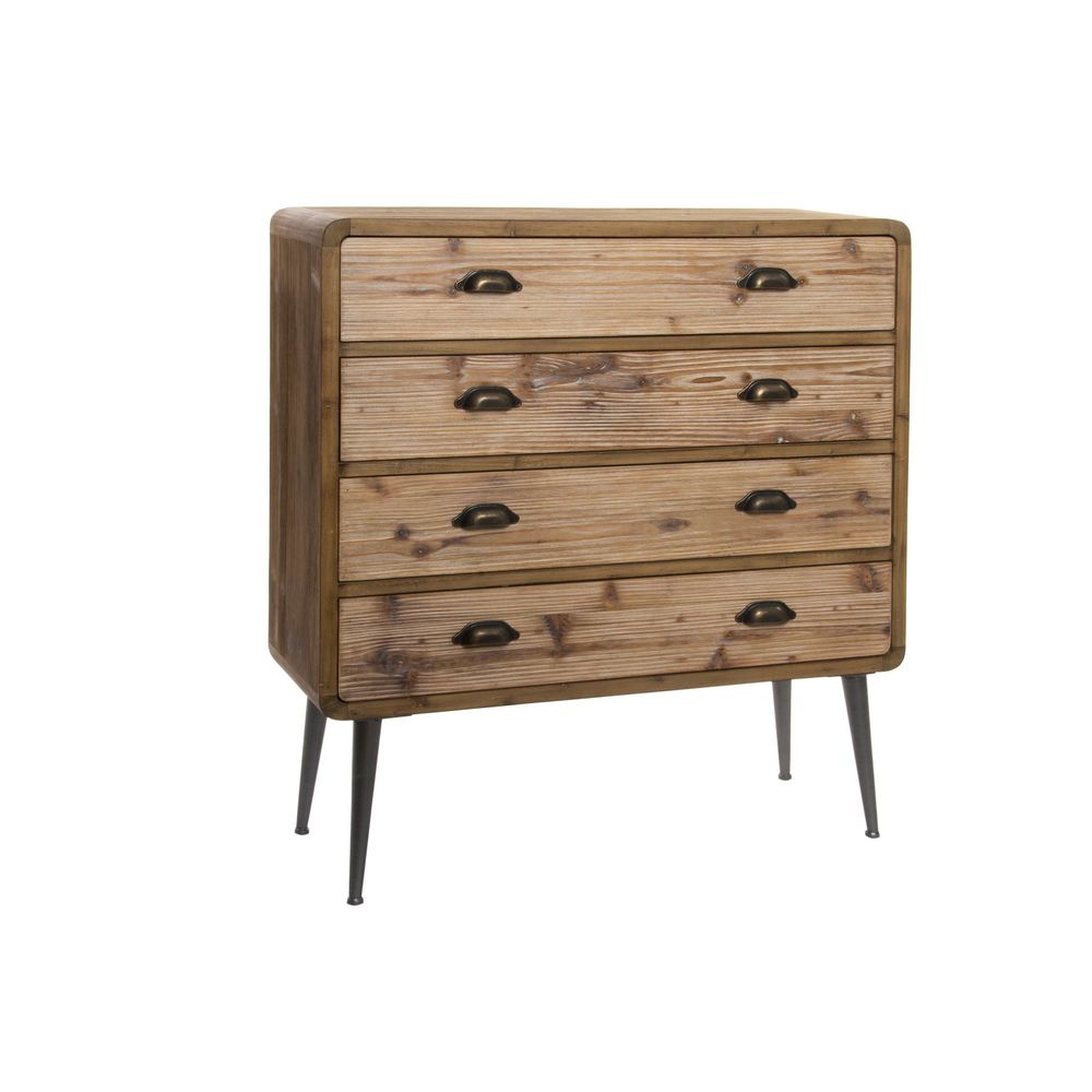 Chest of drawers Wood Metal