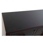Console DKD Home Decor Black Red Fir MDF Wood (63 x 26 x 83 cm)