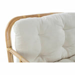 Armchair DKD Home Decor Natural Beige Cotton Rattan (76 x 72 x 80 cm)