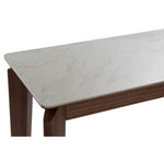 Side Table Ceramic Walnut