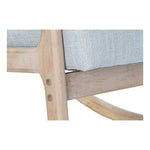 Armchair DKD Home Decor Grey Linen Rubber wood (66 x 88 x 78 cm)