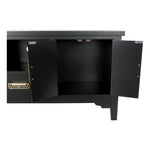 TV furniture Black MDF Wood
