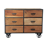 Chest of drawers DKD Home Decor Wood Metal (105 x 40 x 80 cm)