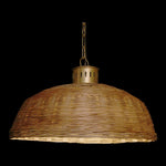 Таванна лампа DKD Home Decor Метална ракита (74 x 74 x 47 cm)