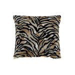 Cushion Black Orange Tiger