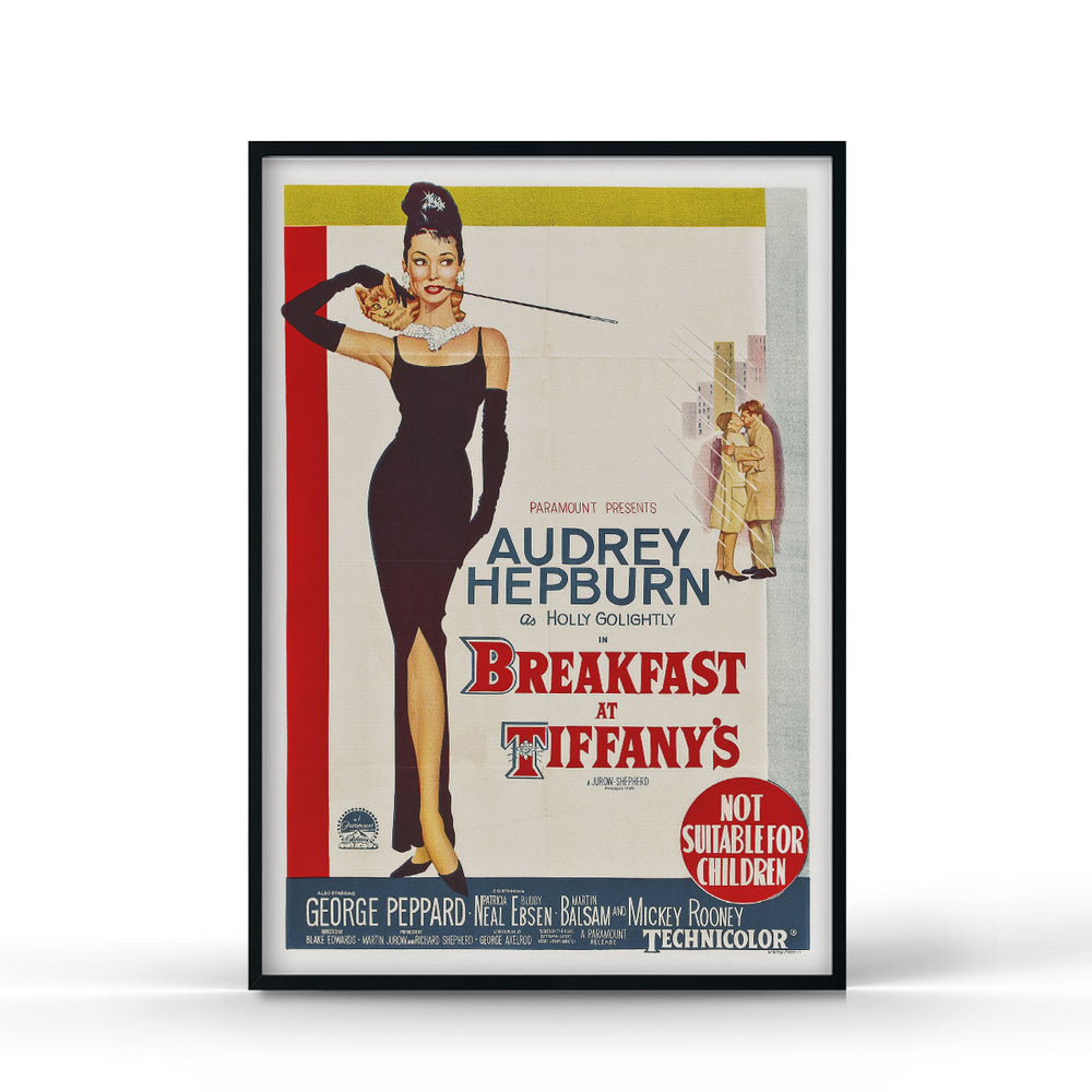 Breakfast at Tiffany's (1961) Poster - Papur