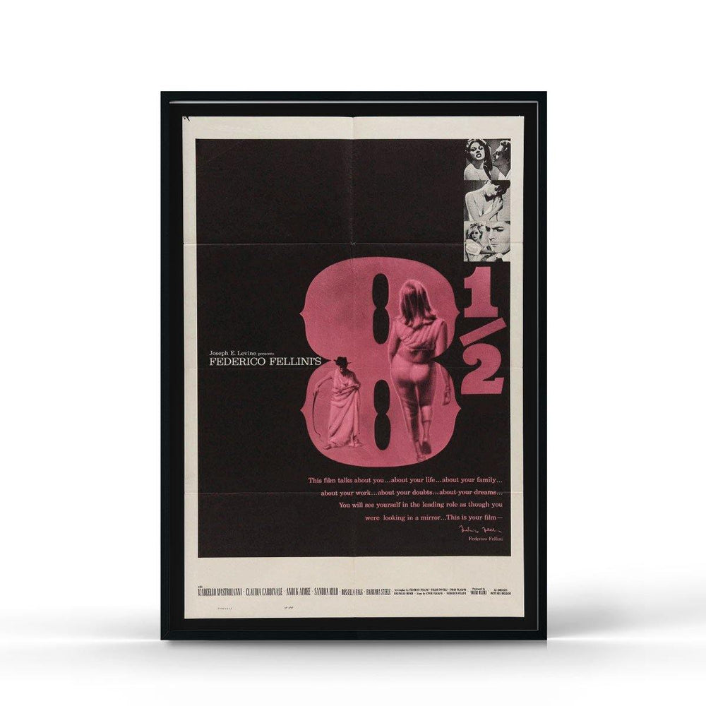 8½ (1963) Poster - Papur