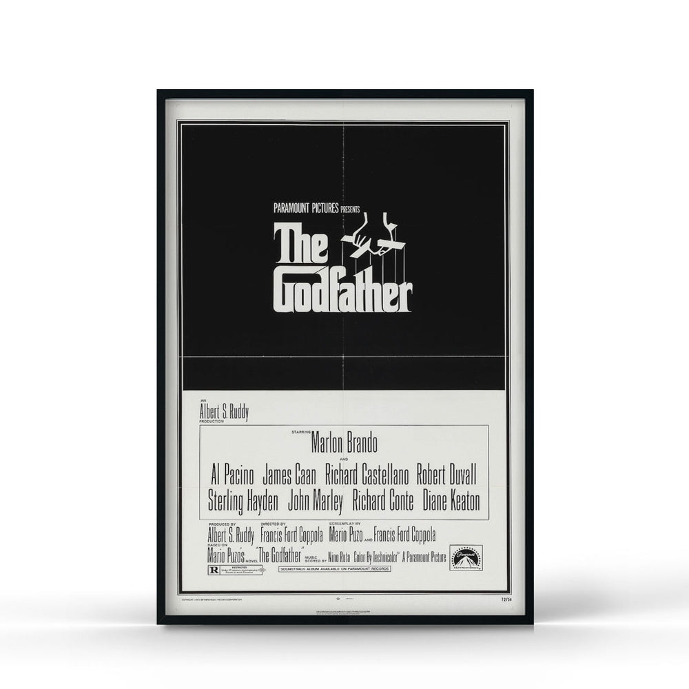 The Godfather (1972) Poster - Papur