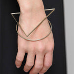 Trendy bracelet with geometric design