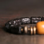 Hand Carved Ebony  Bracelet