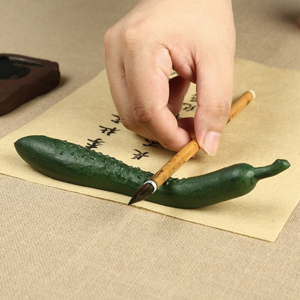 Creative cast iron cucumber